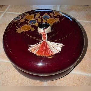 Japanese Vintage Lacquerware Box✨